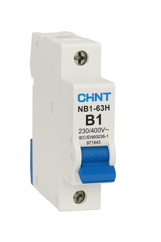 MCB 1 pole 1A type B 10kA