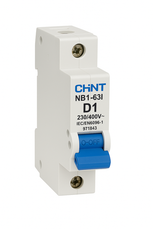 MCB 1 pole 1A type D 10kA