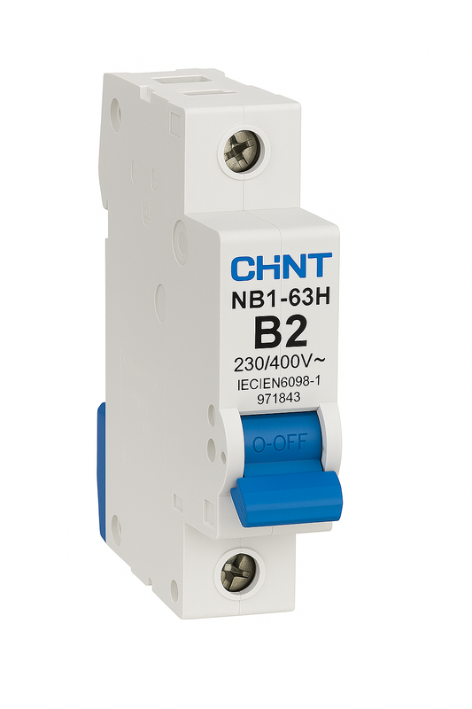 MCB 1 pole 2A type B 10kA