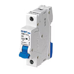 MCB 1 pole 2A type C 10kA