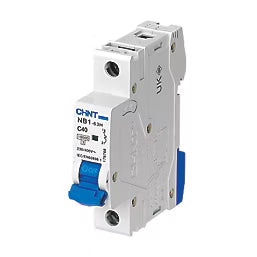 MCB 1 pole 40A type C 10kA