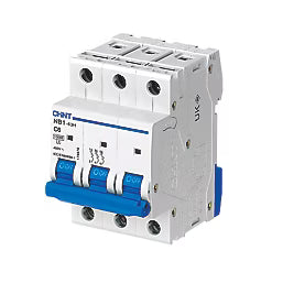 MCB 3 pole 6A type C 10kA
