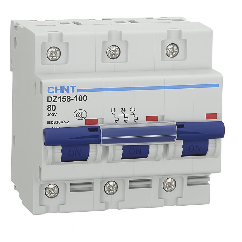 MCB 3 pole 80A 10kA