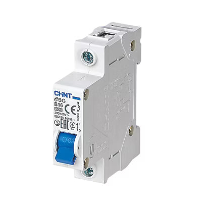 MCB 1 pole 16A type B 10kA