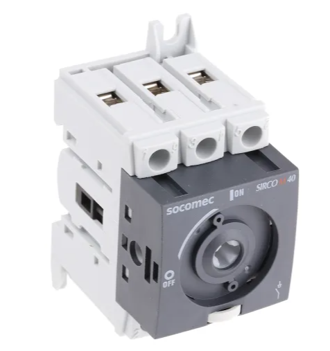 Socomec 3 pole isolator 40A