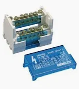 Distribution block 2-pole 80A