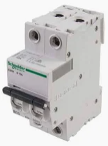 MCB 2 pole 10A type C 10kA