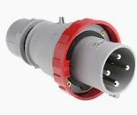 Industrial plug IP67 415V 63A 3P+E