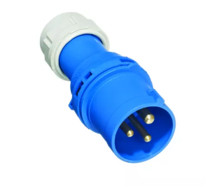 Industrial plug IP44 230V 32A 2P+E