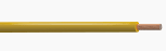 Tri rated cable, 1mm Yellow