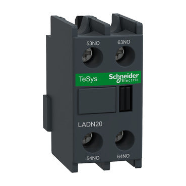 Schneider auxiliary Front contacts 2NO & 0NC