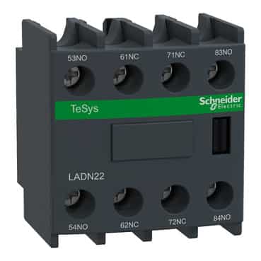 Schneider auxiliary Front contacts 2NO & 2NC