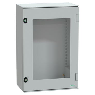 Schneider polyester glazed enclosure 647x436x250mm