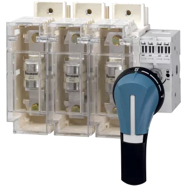 Socomec 3 pole fused isolator switch 32A