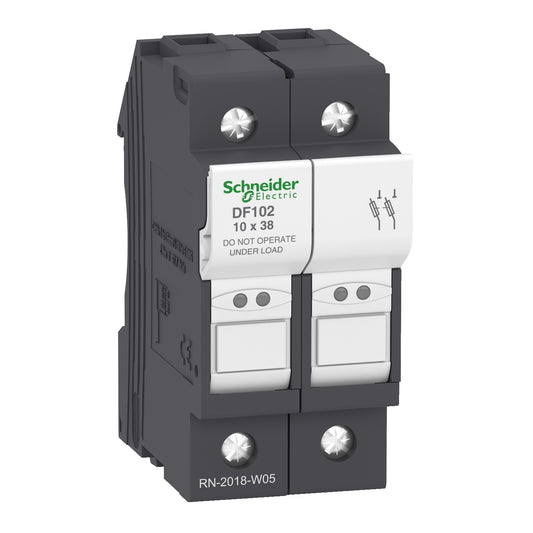 2-pole modular fuse holder 10x38
