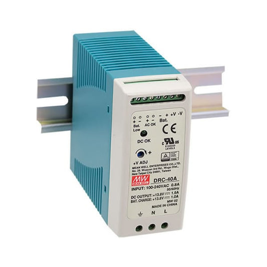 13.8V DC power supply with battery backup