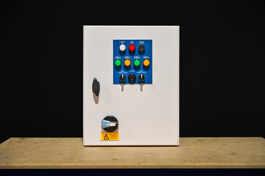 Dual pump control panel 400V 12-18A w/ VFC's