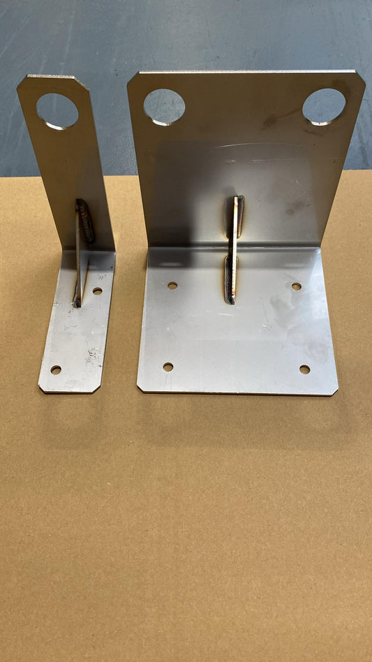 Triple probe holder for 1/8" SS rods