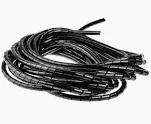 Spiral cable binding black 9-32mm