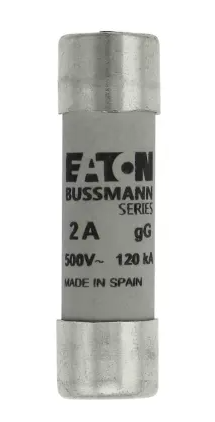 Cartridge fuse 2A 14x51 gG