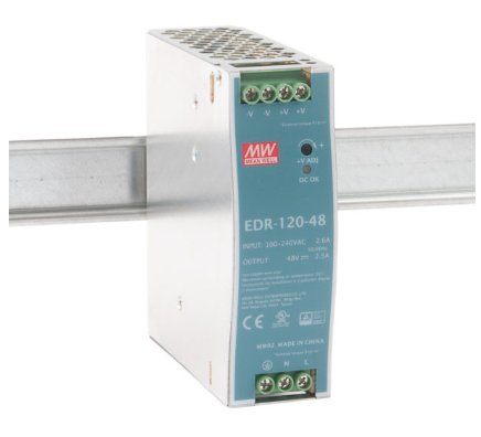 24V DC power supply 5A 230-400V input