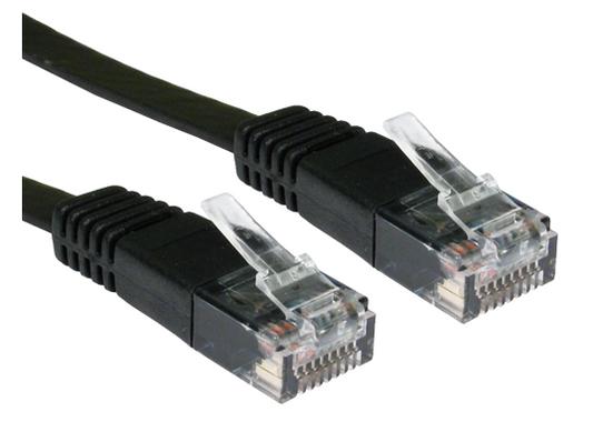0.5m black ethernet cable
