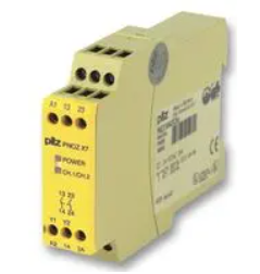 Pilz emergency stop relay 24V DC