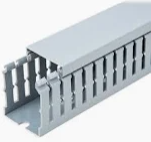 Narrow slotted trunking 80x80mm