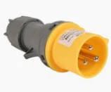 Industrial plug IP44 110V 16A 2P+E