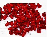 Cord ends 1.5mm red