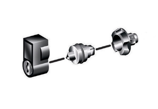 Key lock for polyester enclosure