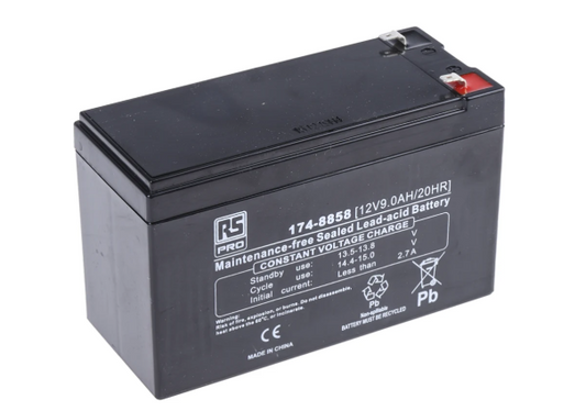 12V lead acid battery 9.0Ah