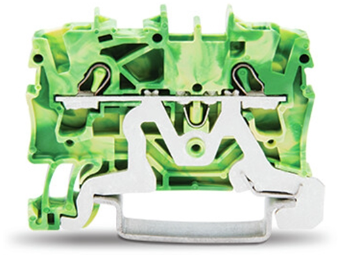 Terminal 2.5mm green-yellow (Wago) /100 per box