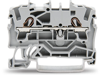 2-conductor without pushbutton 2.5mm grey to match disconnect (Wago) /50 per box