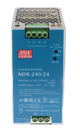 24V DC power supply 10A 230V input