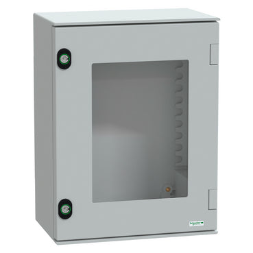 Schneider polyester glazed enclosure 430x330x200mm