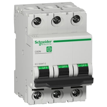 Schneider Multi9 MCB 3 pole 40A type C 10kA