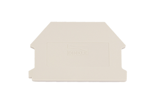 Terminal End cover grey 2.5 + 4mm