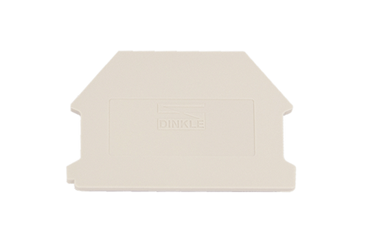 Terminal End cover grey 2.5 + 4mm