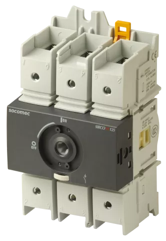 Socomec 3 pole isolator 125A