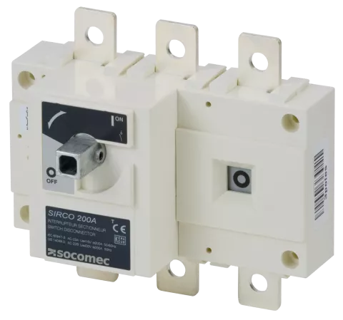 Socomec 3 pole isolator 200A